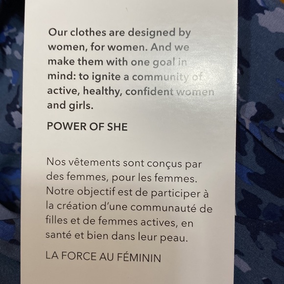 NWT Athleta Brooklyn Ankle Pant Captivate Chrome  Blue Print Size 8 - Picture 10 of 16